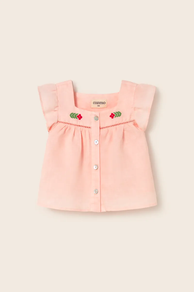 Cozmo Top "Vivi" | Cloud Pink