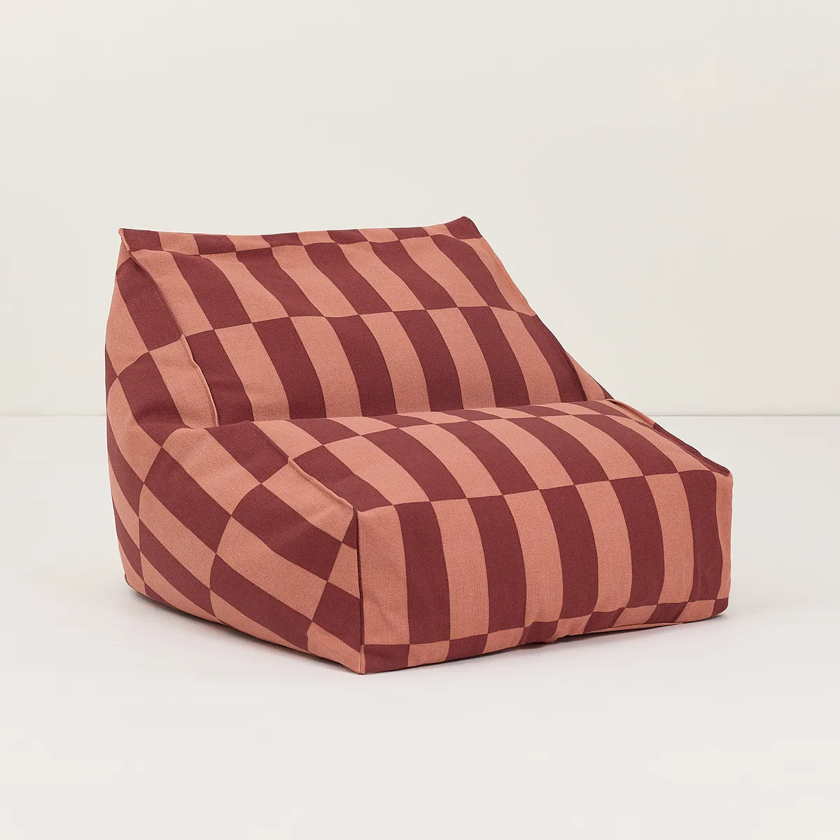 Nobodinoz Sitzsack-Sessel Vibes 68x60x40 | Bordeaux Fliesen