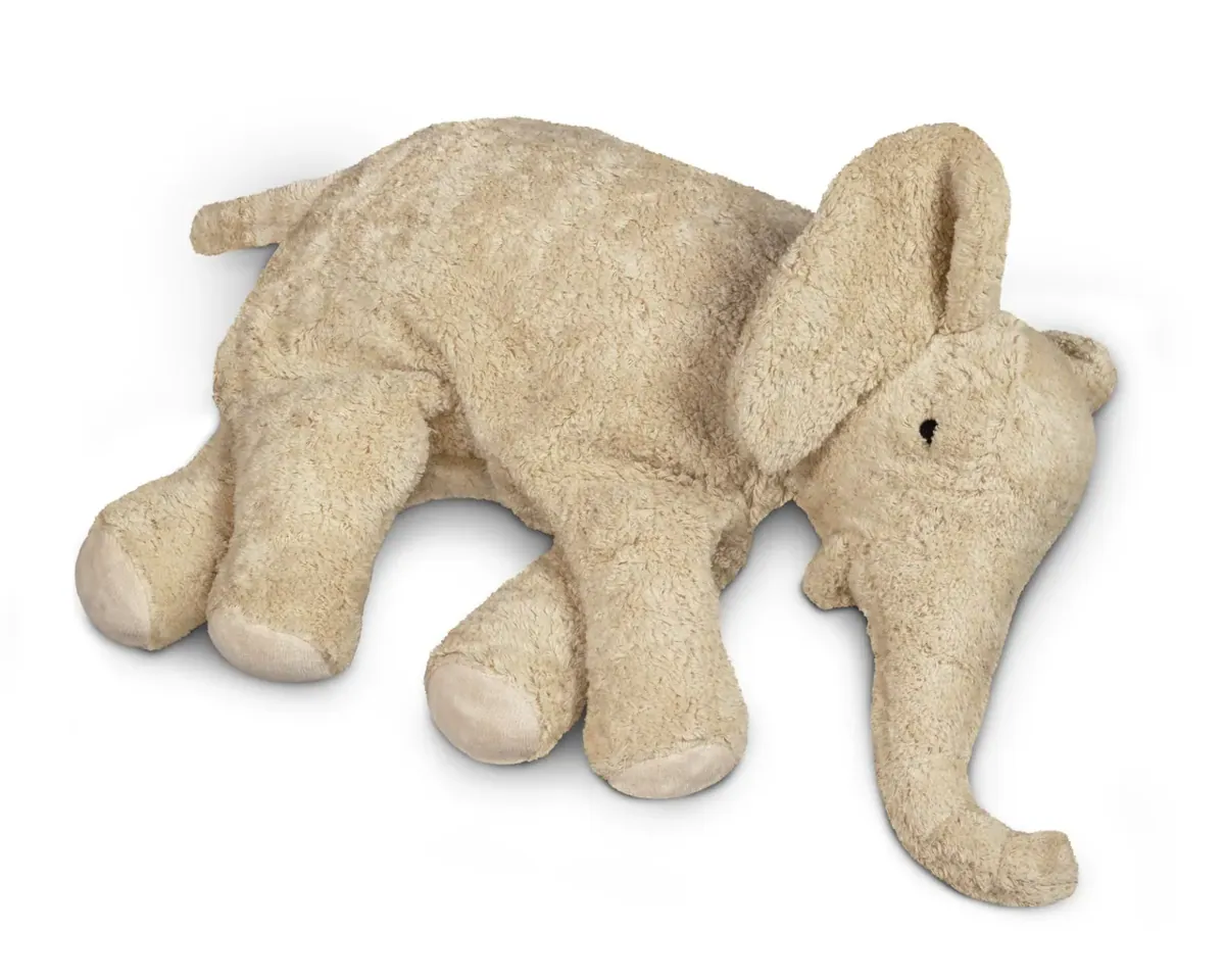 Senger Kuscheltier/Wärmekissen Elefant gross | Leinen
