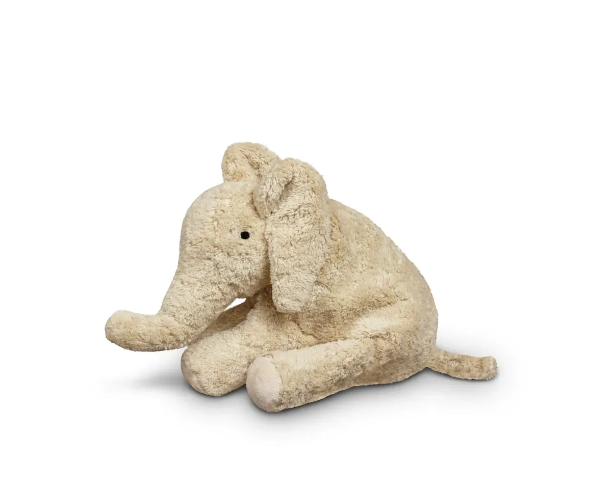 Senger Kuscheltier/Wärmekissen Elefant klein | Leinen