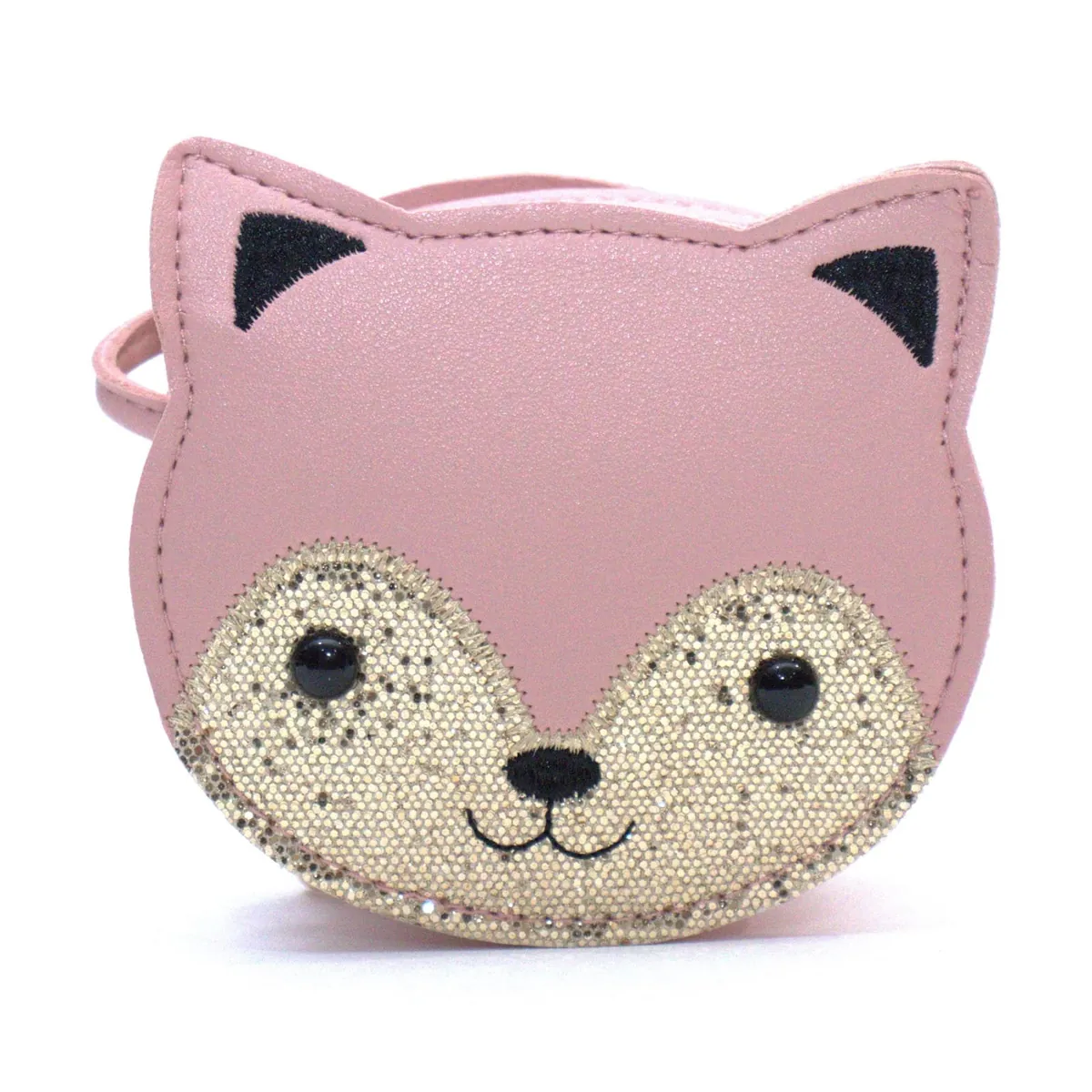 YUKO.B Umhängetasche Gaspard die Katze rosa