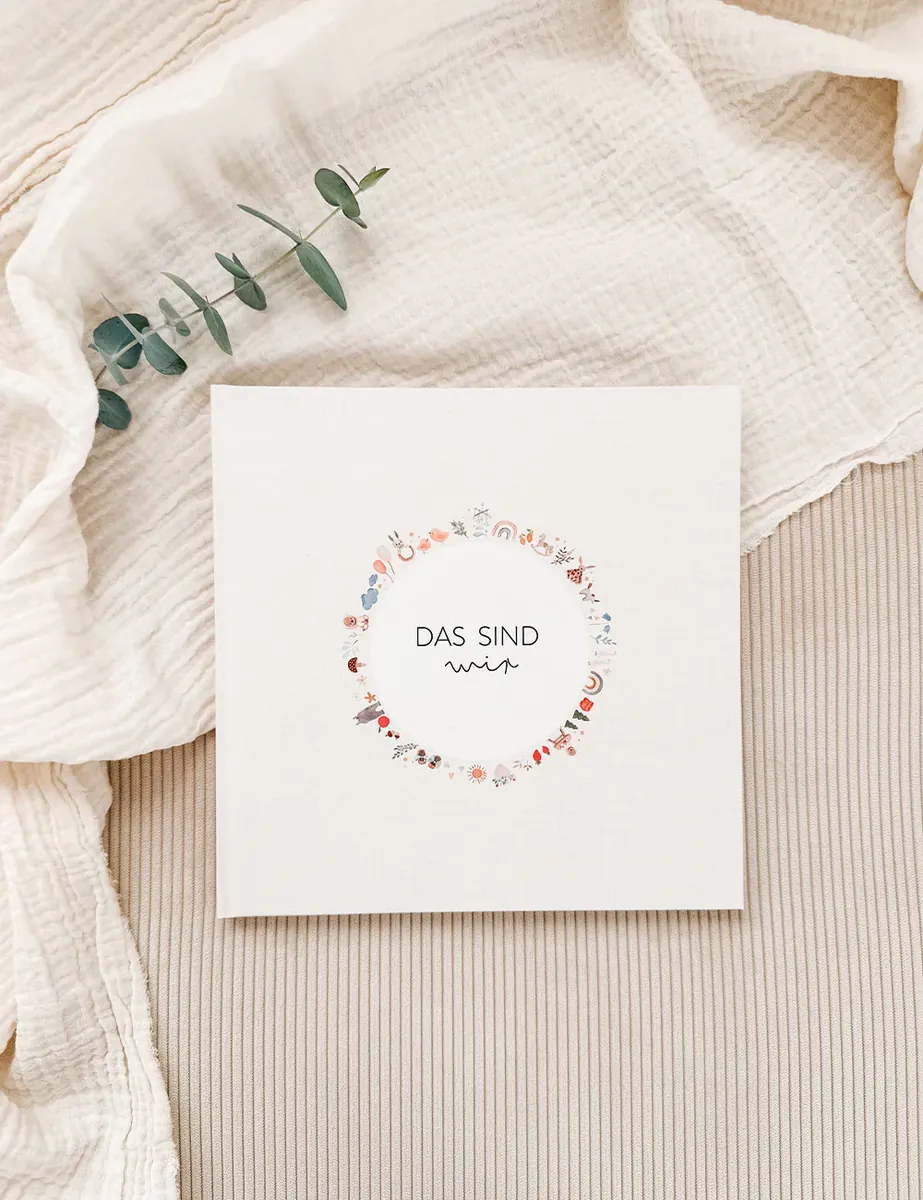 Zwillingsalbum Baby - Unser erstes Jahr - Wir sind da