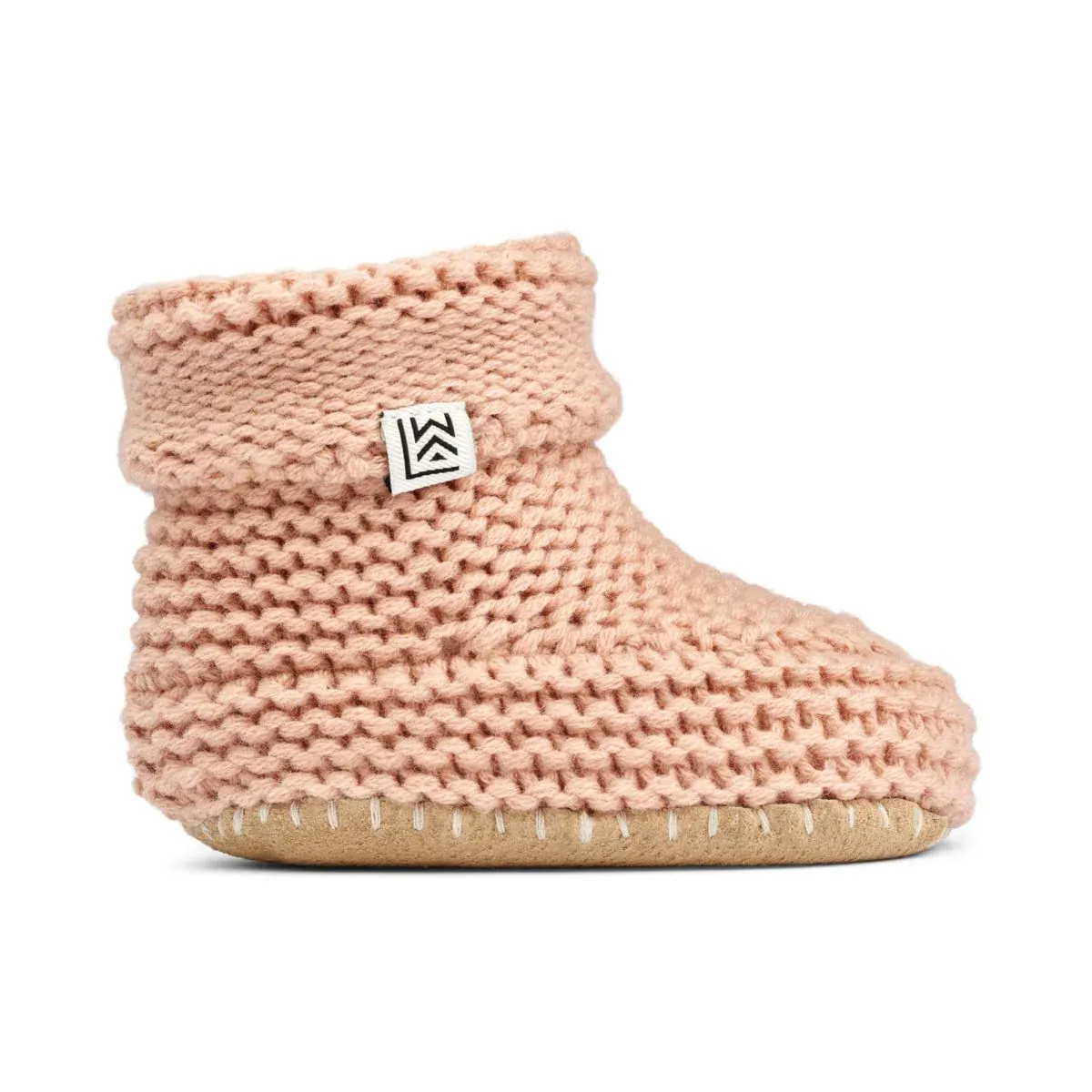 Vigge Baby Strick Füsslinge Rose