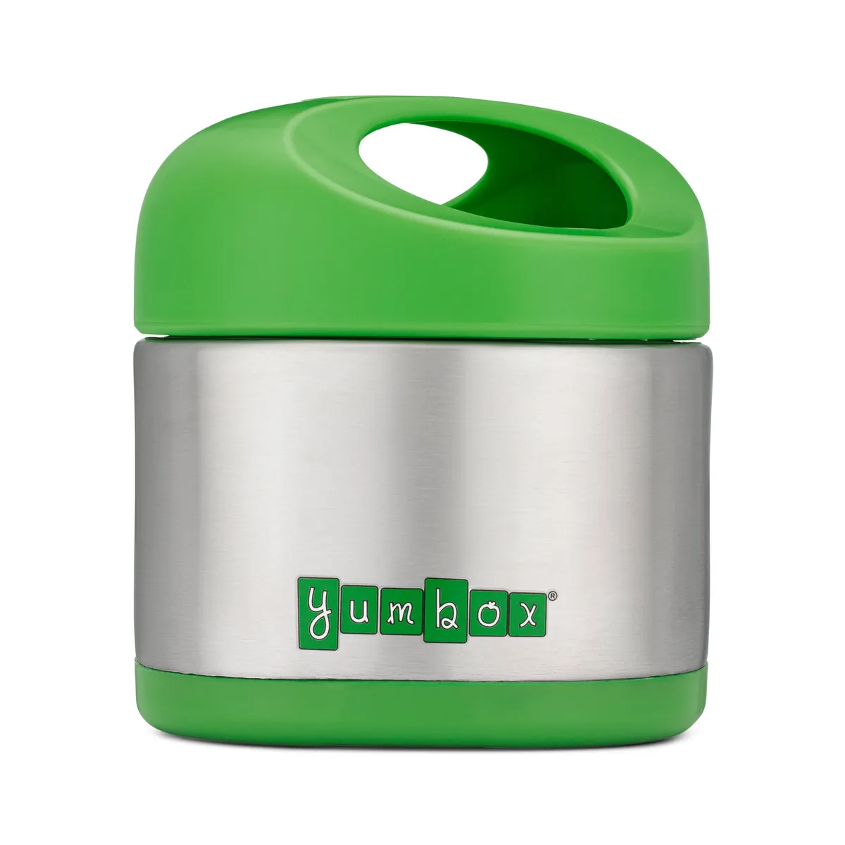 Yumbox Thermo-Speisebehälter für Kinder - Einfach zu tragen und zu öffnen, 10 oz - Apfelgrün