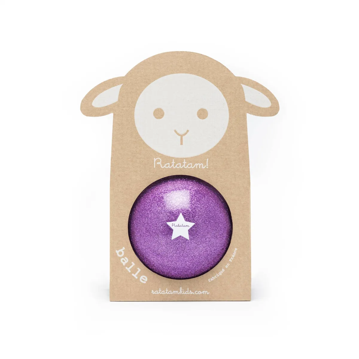 Ratatam Baby Sheep Ball | Violett 10cm