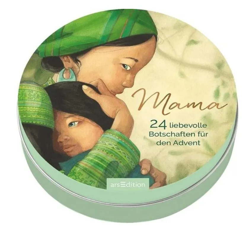 Adventskalender in der Dose - Mama