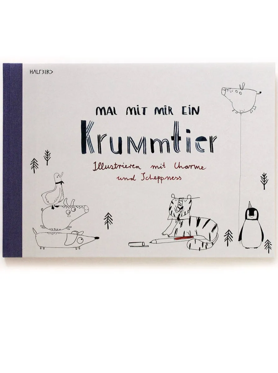 Halfbird Malen Schritt für Schritt | Krummtierbuch