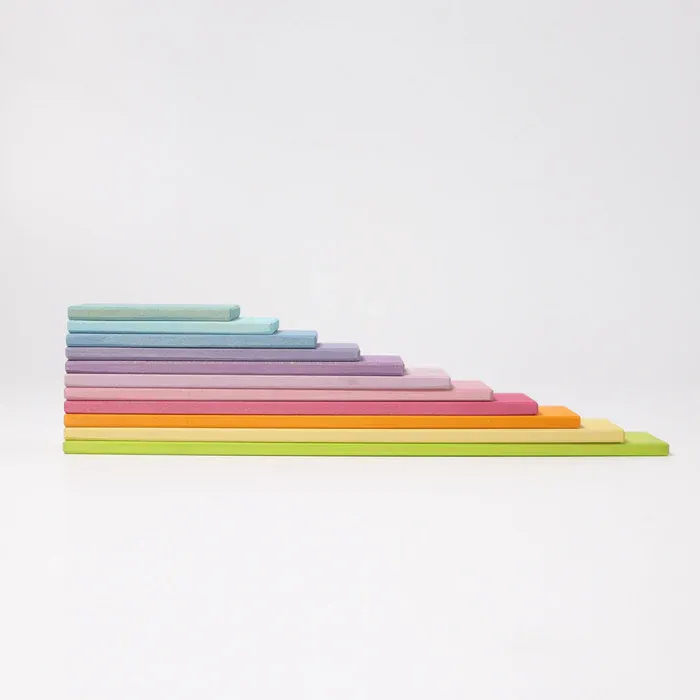 GRIMM'S Pastell Bauplatten 11-teilig