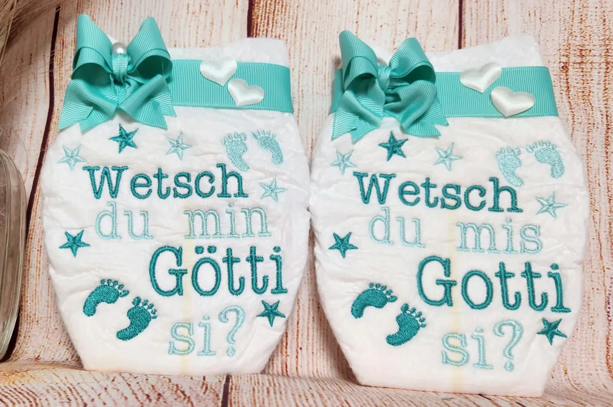 Personalisierte Windel