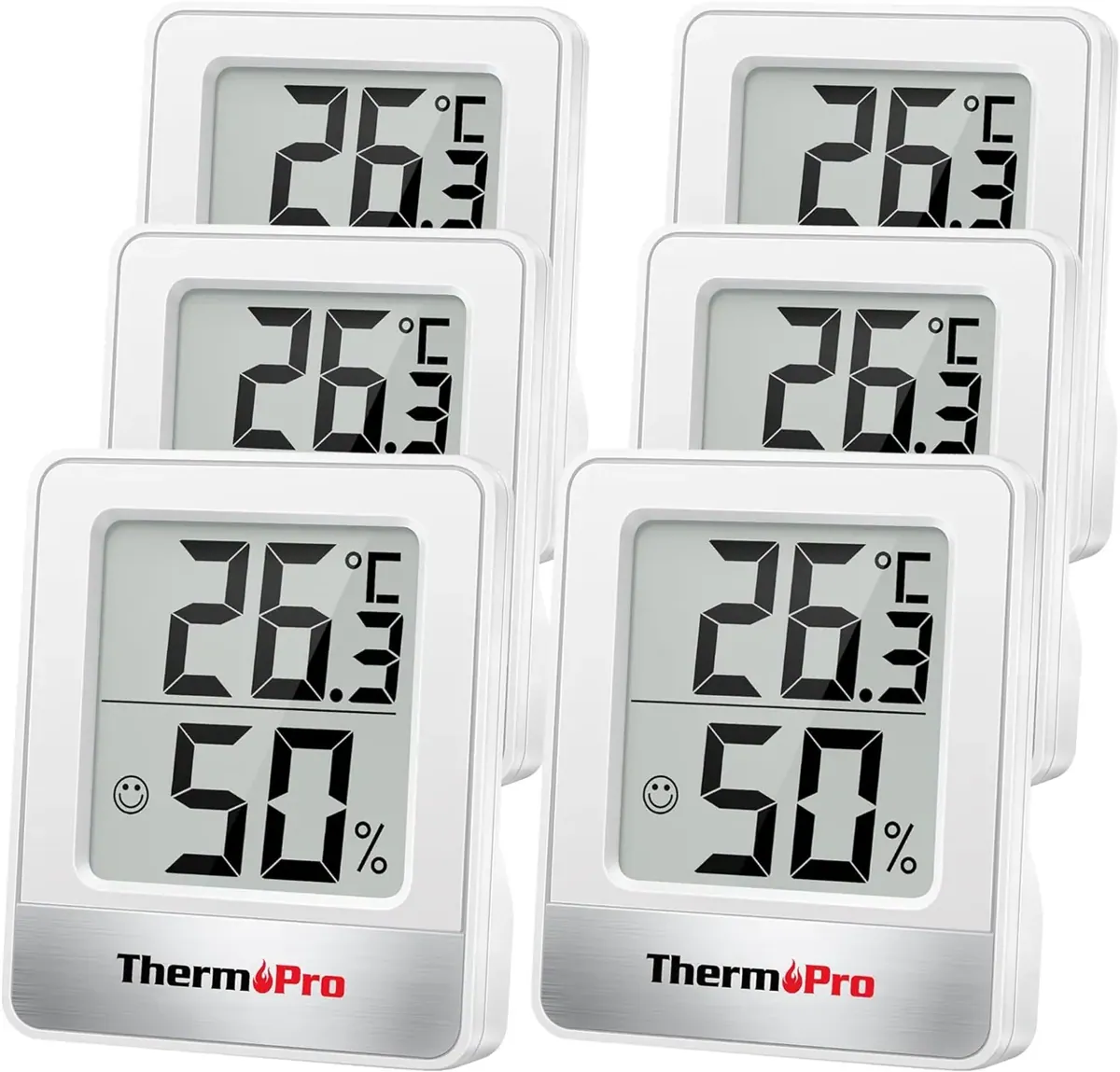 Digitales Thermo-Hygrometer TP49W-6, 6