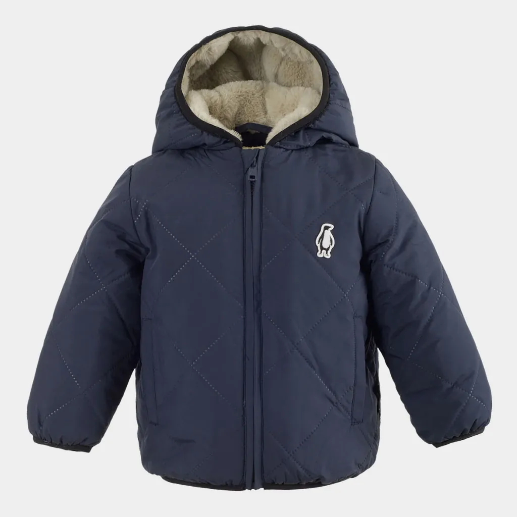 Baby Winterjacke Shark Blue