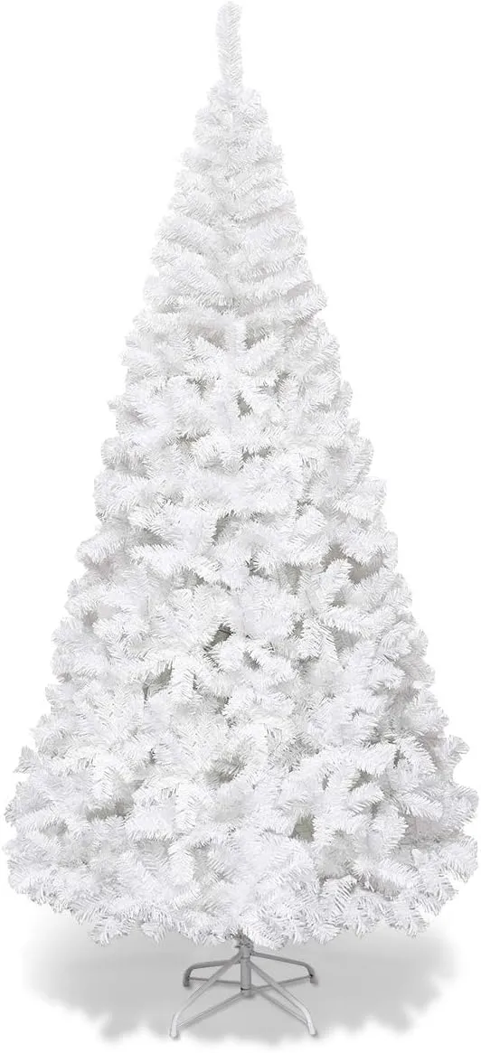 Künstlicher Tannenbaum, Weiss, 210 cm