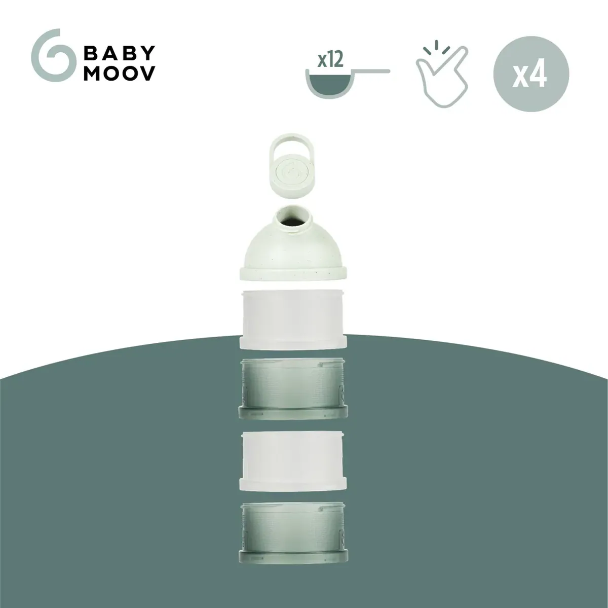 Babymoov Milchpulverportionierer Babydose green