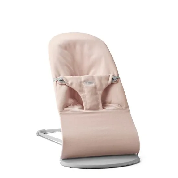 BabyBjörn Babywippe Bliss Woven hellrosa mélange