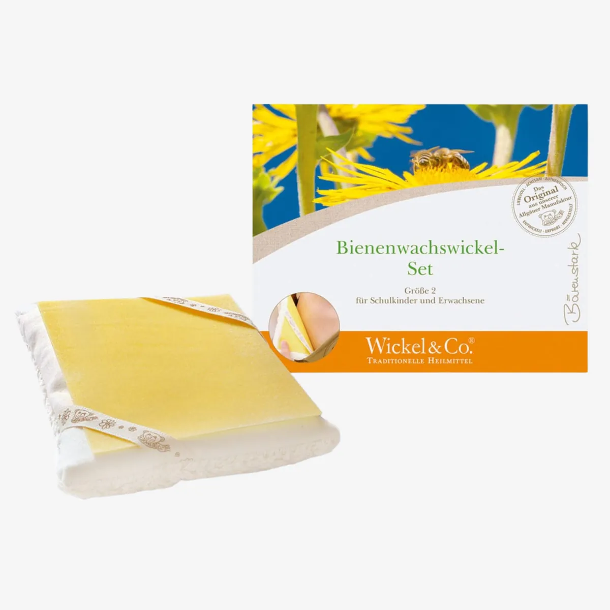 Bienenwachswickel-Set Grösse 2