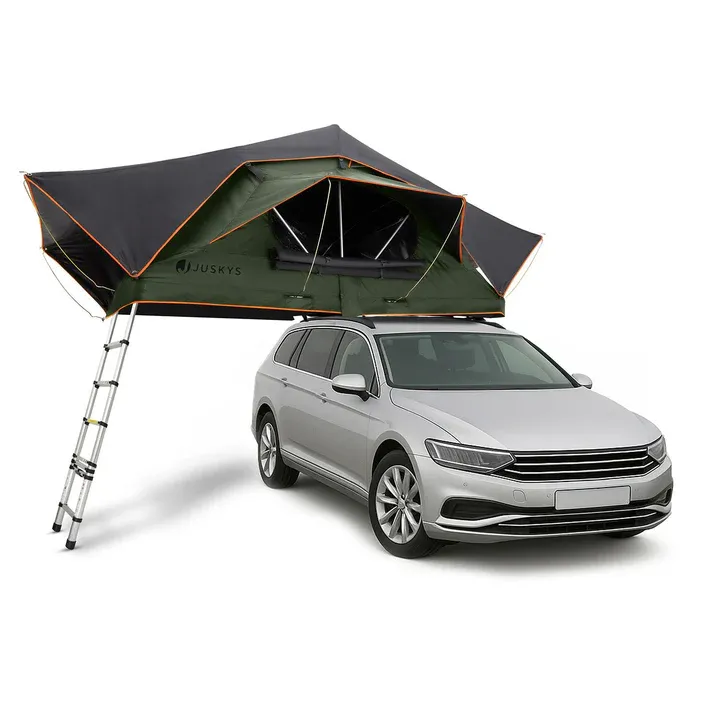 Autodachzelt für 2 Personen Lago mit Matratze 140x240 cm
