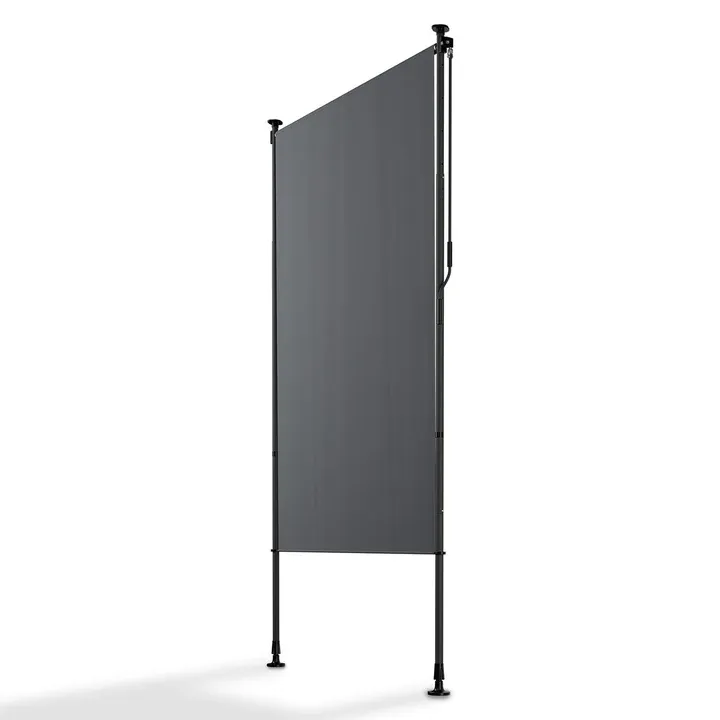 Senkrechtmarkise Barbados 120x310 cm Grau