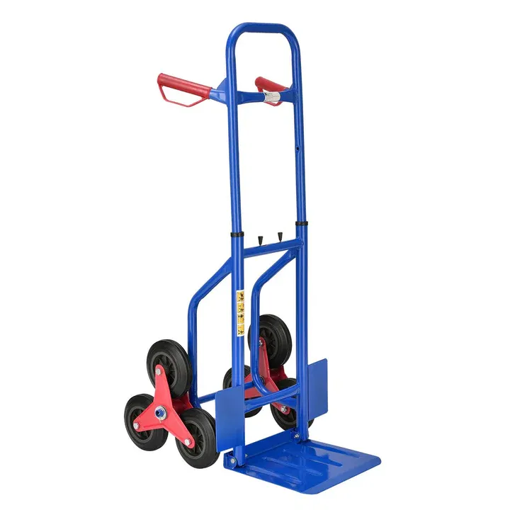 Treppensackkarre 100kg Treppenkarre mit klappbarer Ladeschaufel