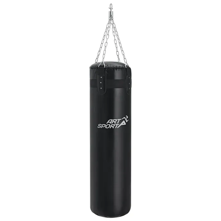 Boxsack 30kg mit 4-Punkt Stahlkette und Karabinerhaken
