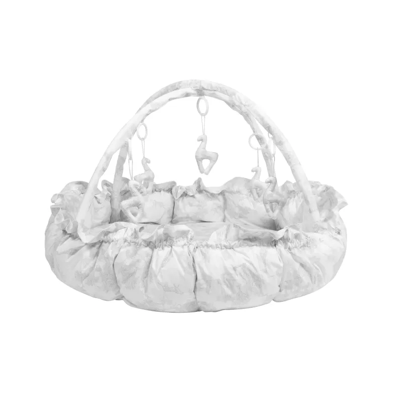 Babyinsel Playmat Grau