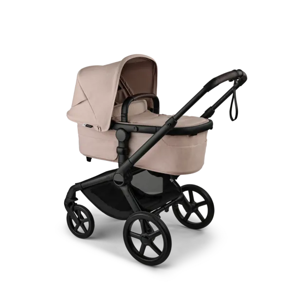 Bugaboo Fox 5 Renew komplett Schwarz/ Desert Taupe melange-Desert Taupe melange