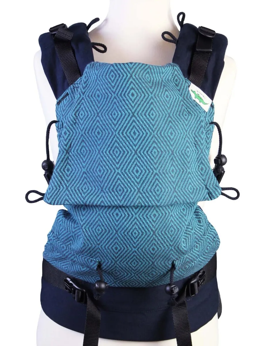 Buzzidil Babytrage I Diamond Dust Saphir - Baby Size