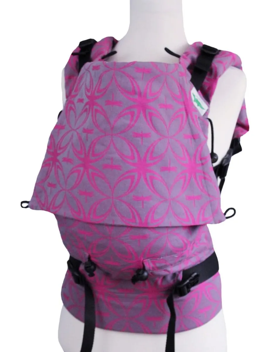 Buzzidil Babytrage I Dragonfly Absolutely Pink I - Standard Size