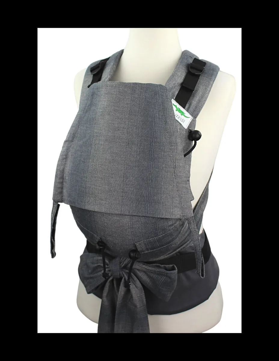 Buzzidil Babytrage MyTai Halfbuckle - Shadow