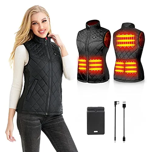 Beheizbare Jacke, Schwarz M