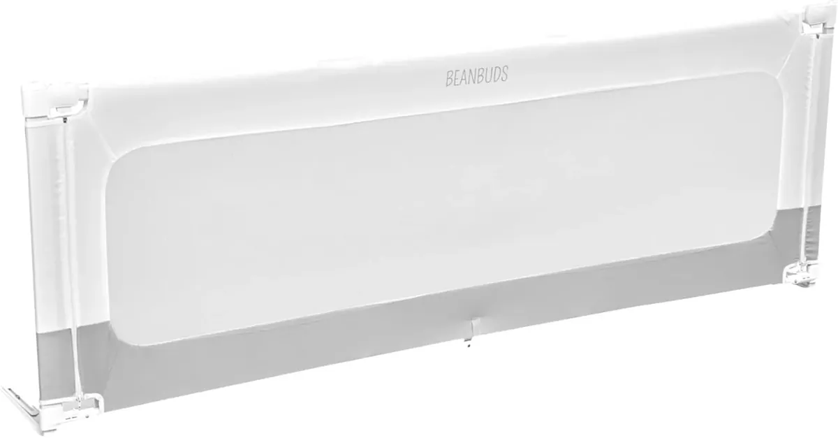Höhenverstellbares Bettgitter, 180cm Grau