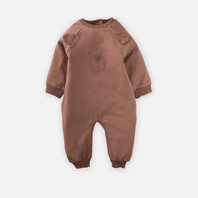 Baby Strampler Bear- Braun