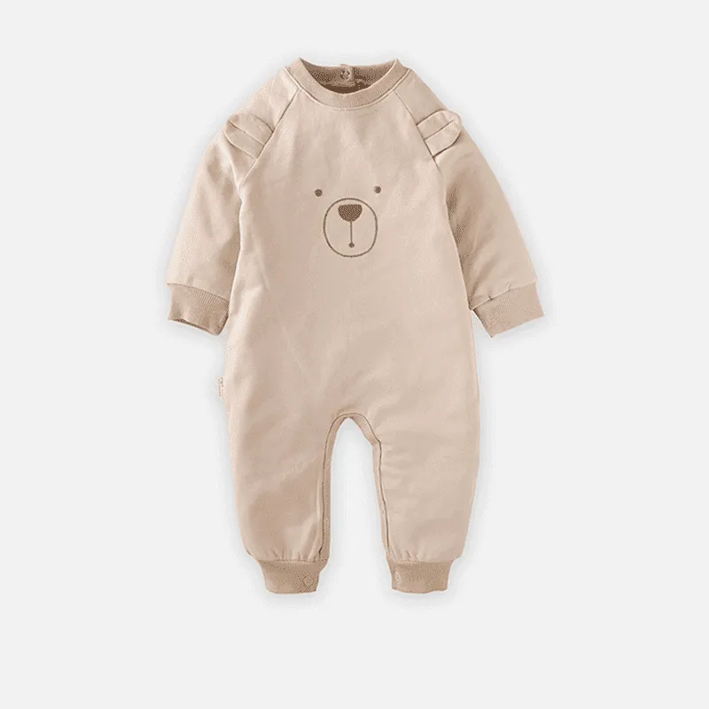 Baby Strampler Bear - Sand