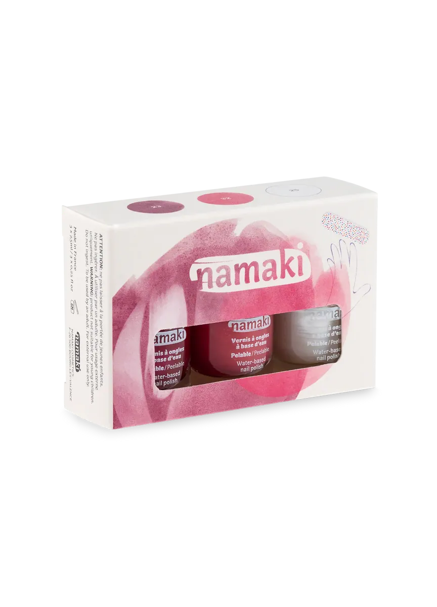 Namaki Kindernagellack 3er Set | Fruity Sorbet