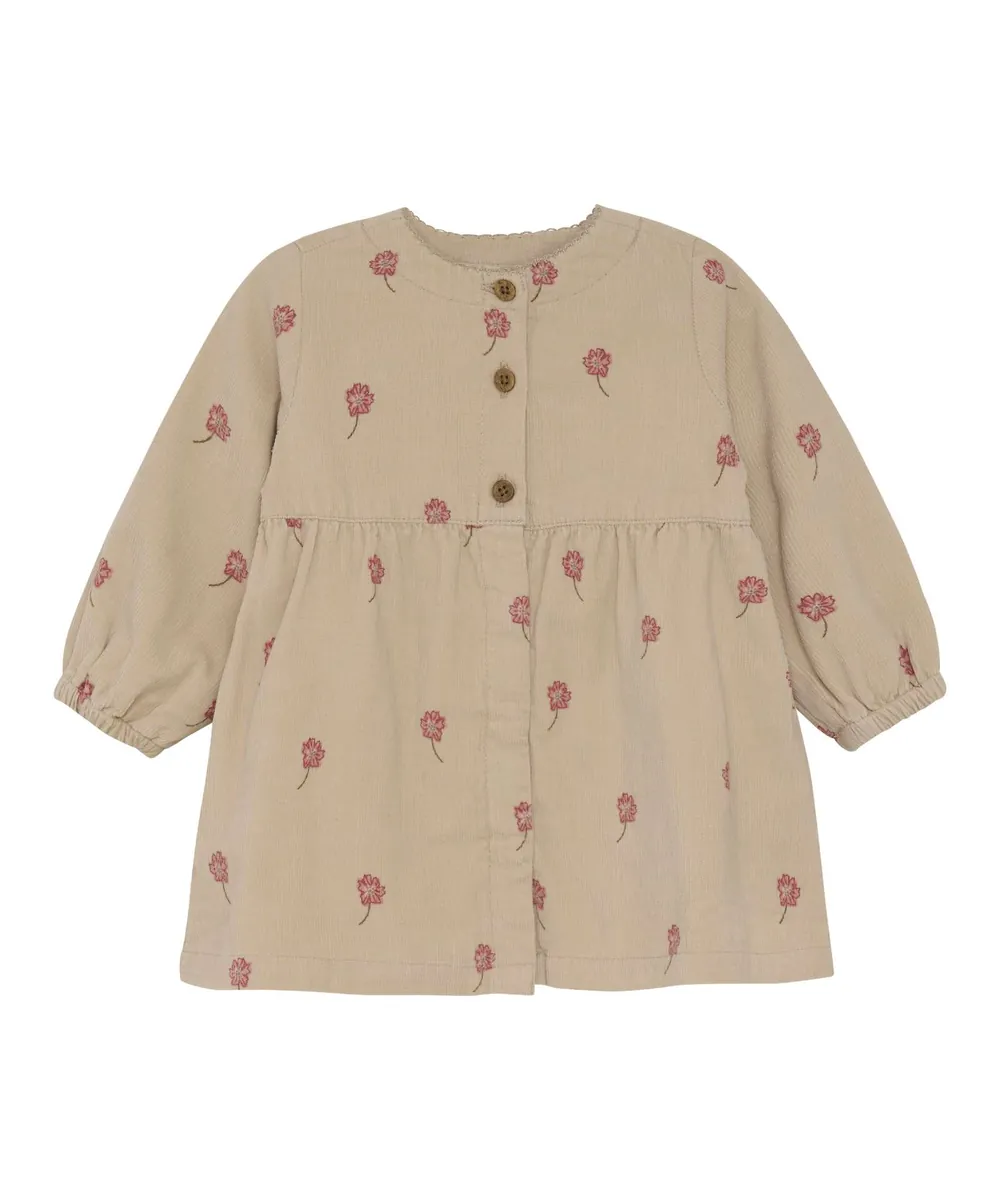 Minymo • Cordkleid / Dress Corduroy w. Lining oxford tan