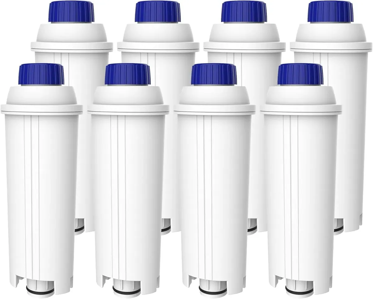 8er-Set Filterkartuschen für De'Longhi Kaffeemaschinen, Basic 8 Stück (1er Pack)