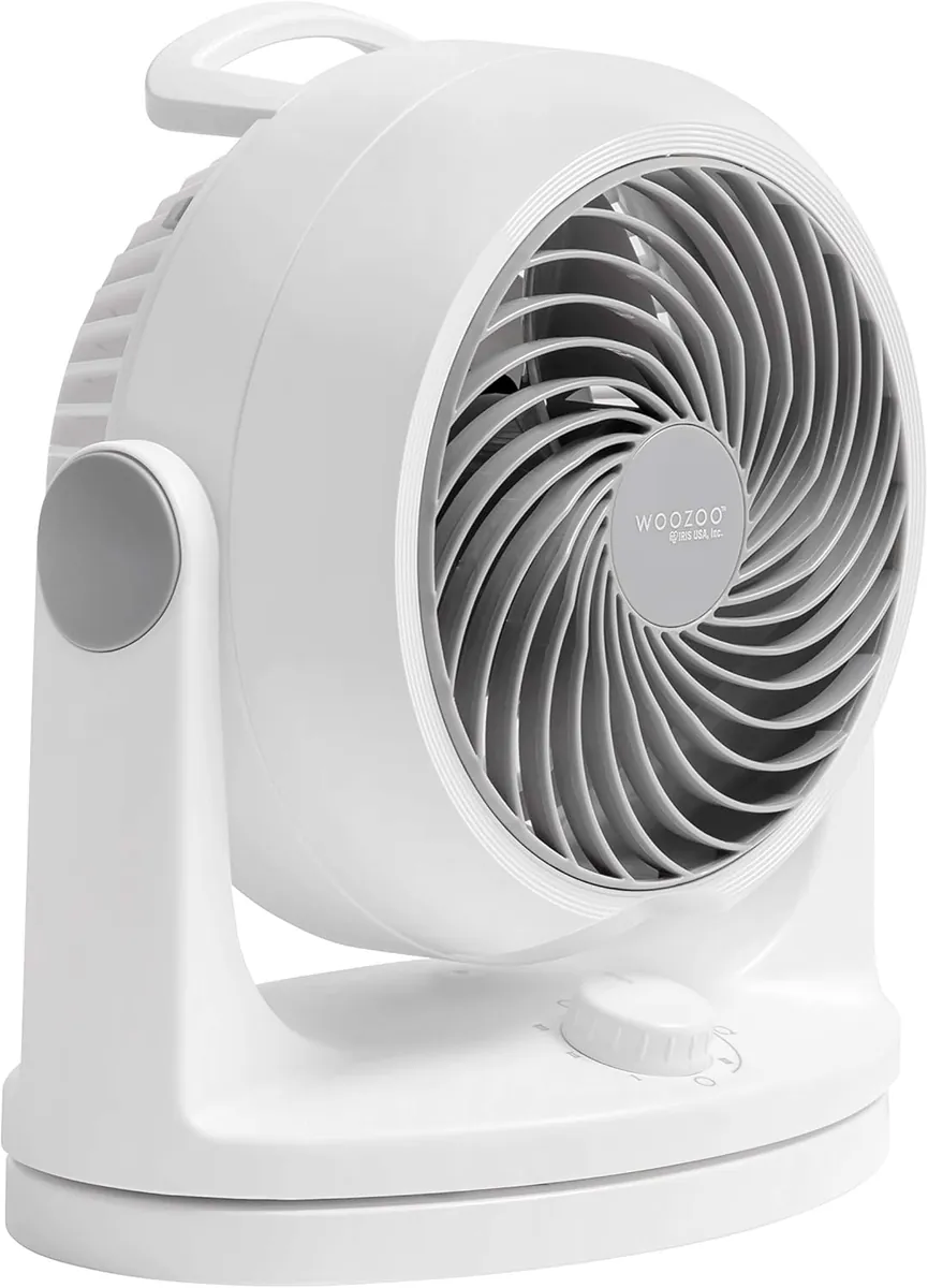 Tischventilator PCF-HD18, Weiss Oszillierend/23m²
