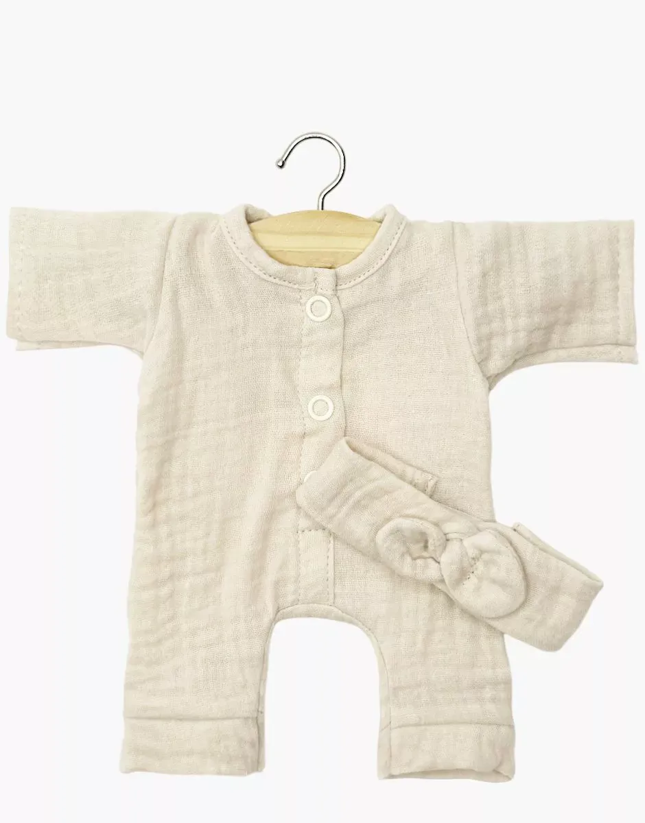 Minikane Babies Puppenkleid-Overall "Lili" Mastic