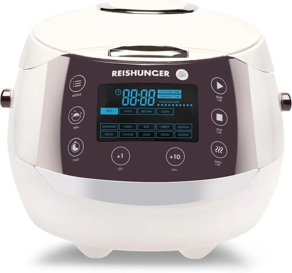 Digitaler Reiskocher, Weiss