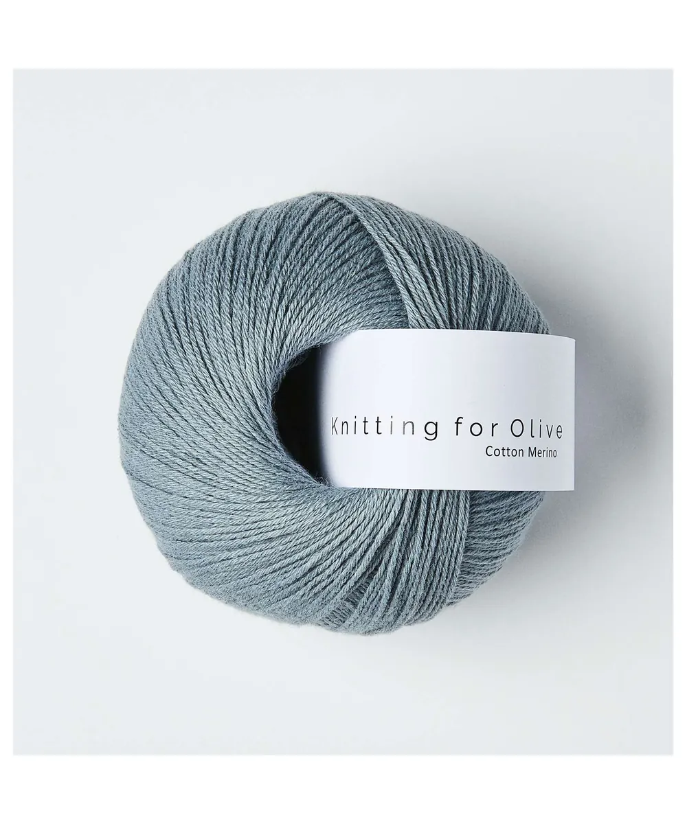 Knitting for Olive • Cotton Merino Elephant Blue