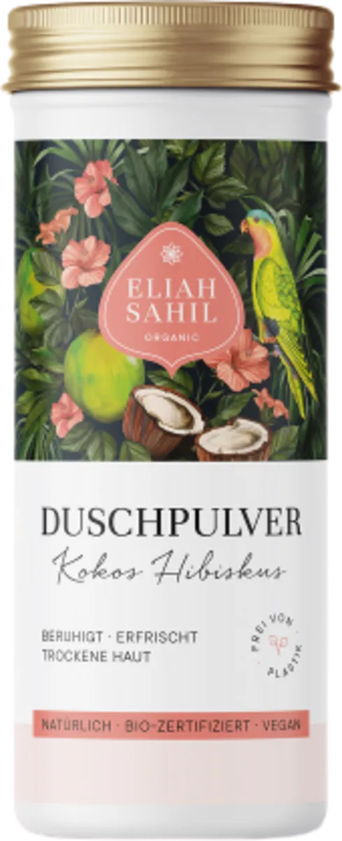 Bio Pulver Duschmittel - Kokos Hibiskus