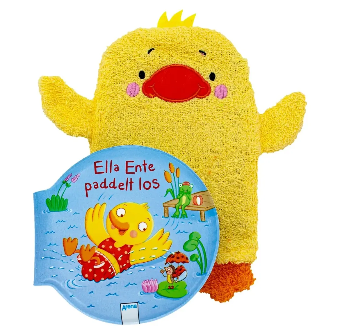 Mein allererstes Badebuch mit Waschhandschuh Ente