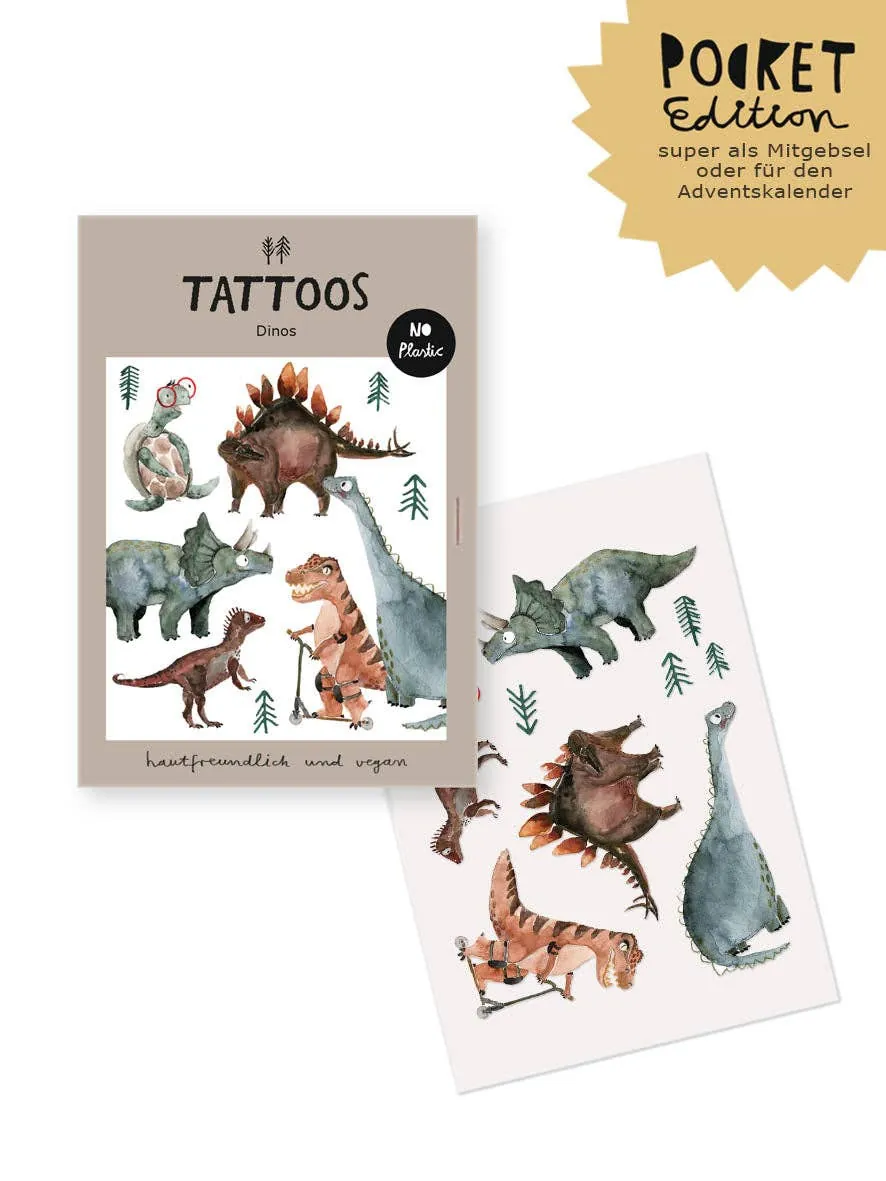 Halfbird Tattoos "Dinos" | Pocket Edition