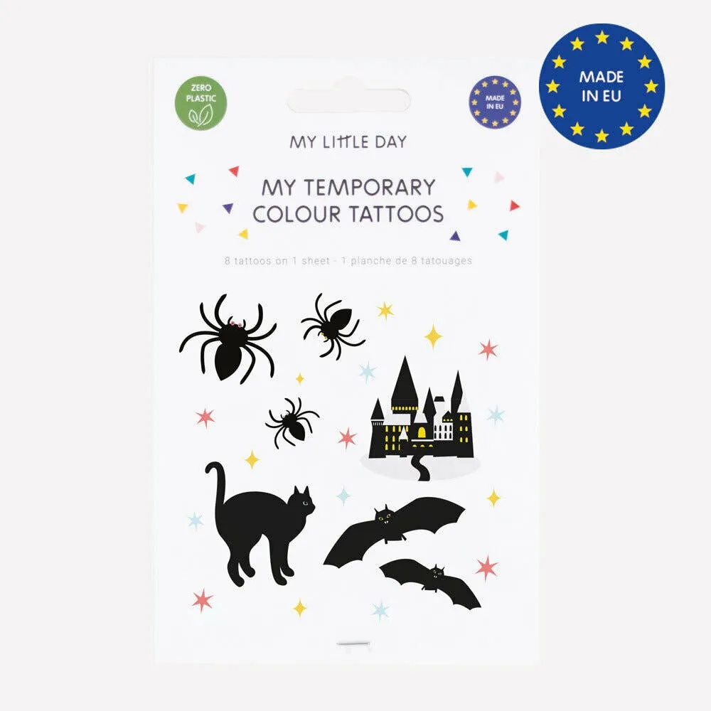 Halloween tattoos Set