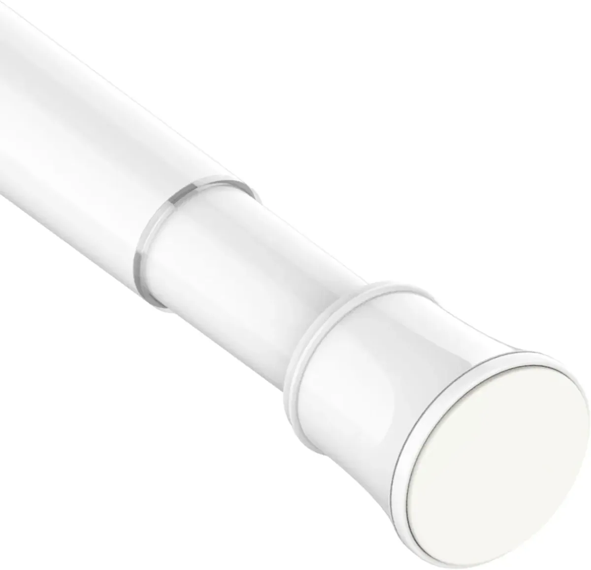 Teleskop-Spannstange ohne Bohren, 50-70 cm, Weiß 50-70 cm