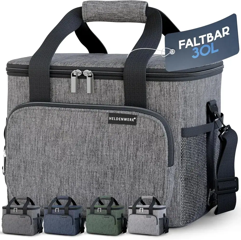Kühltasche, Dunkelgrau 30L