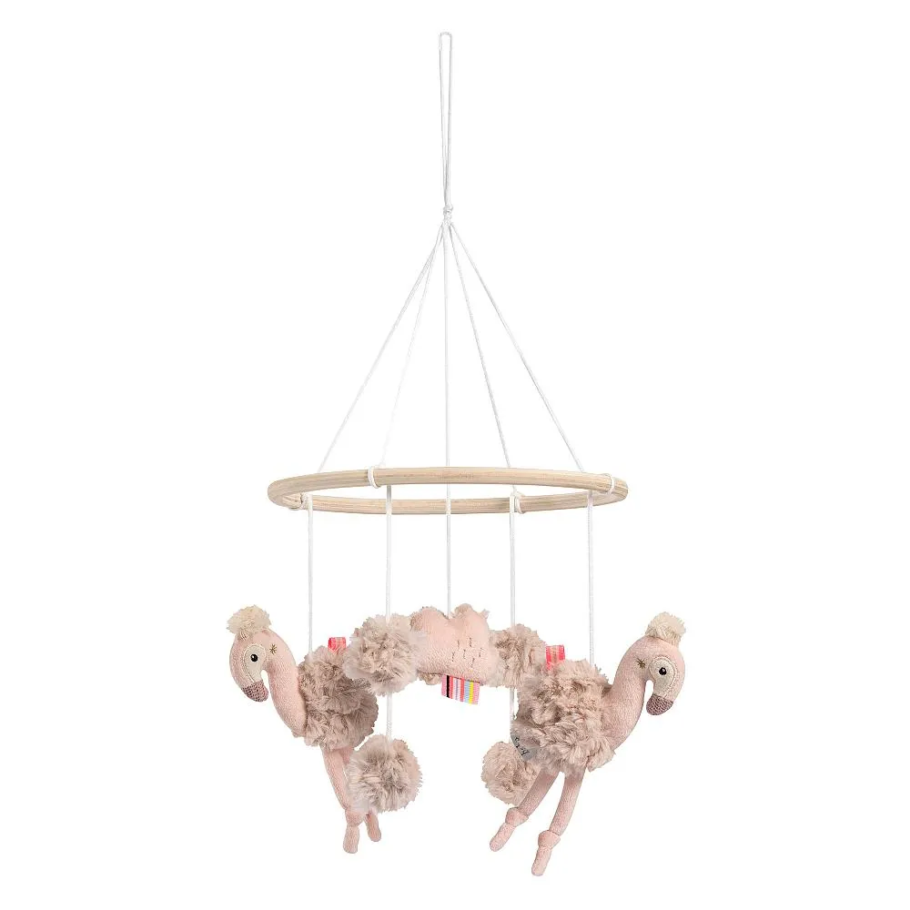 Fehn Holz-Mobile Flamingo