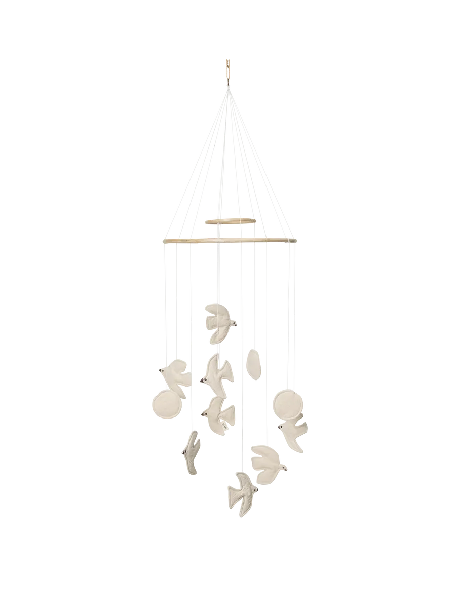 Ferm Living Mobile – Swif Bird Undyed