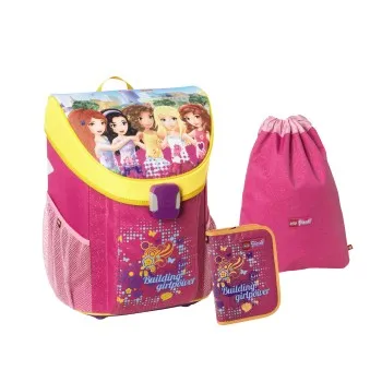 Easy Schulrucksack-Set "Friends All Girls" 3-teilig