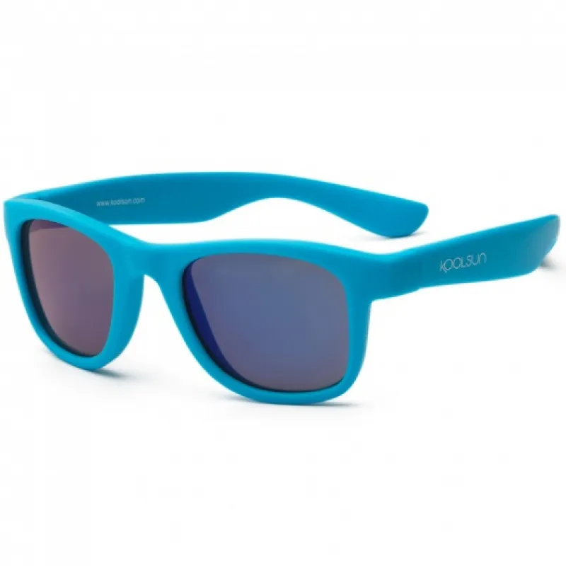 Kindersonnenbrille Wave Neon Blue