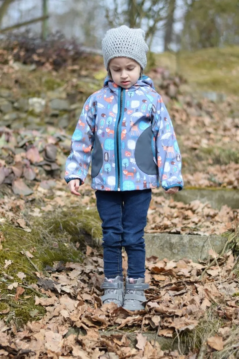 Softshell Jacke Frühling bis Herbst ungefüttert Waldfreunde